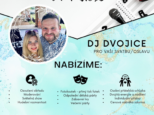 DJ na svatbu nebo oslavu