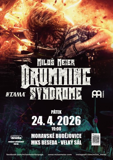 Plakát události Miloš Meier - Drumming Syndrome
