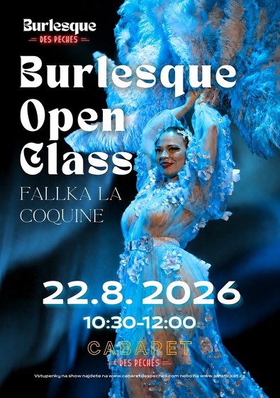 Plakát události Burlesque Open Class