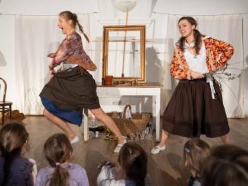 Plakát události Vrbky se nám zelenají | Divadlo Mikro-Teatro pro děti