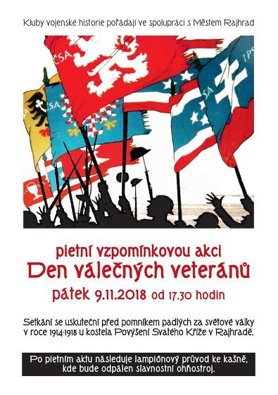 Plakát události Den válečných veteránů