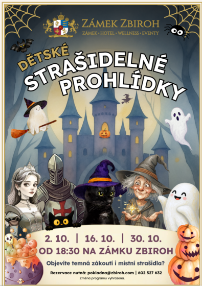 Plakát události Strašidelné prohlídky