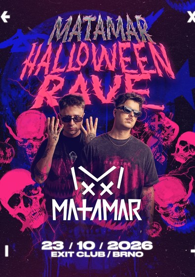 Plakát události MATAMAR Halloween Rave