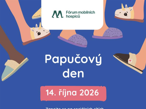 Plakát události Dožít doma - papučový den