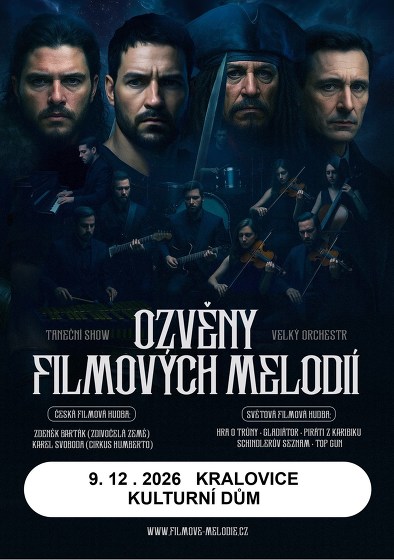Plakát události Ozvěny filmových melodií