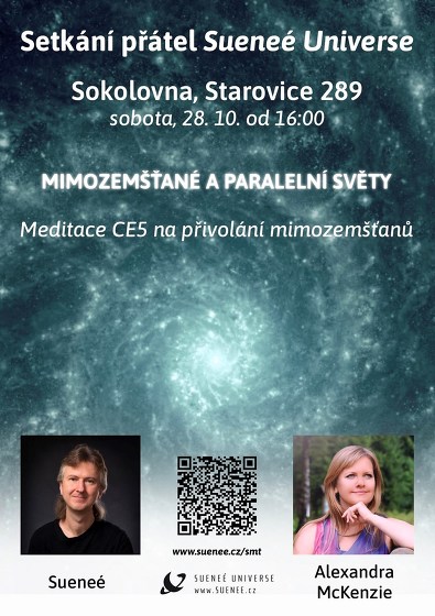 Plakát události Setkání přátel Sueneé Universe ve Starovicích