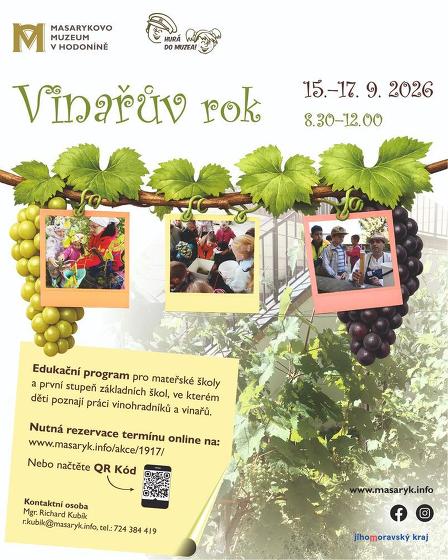Plakát události Vinařův rok