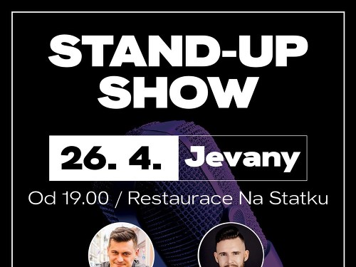 Plakát události Stand-up comedy Show v Restauraci Na Statku