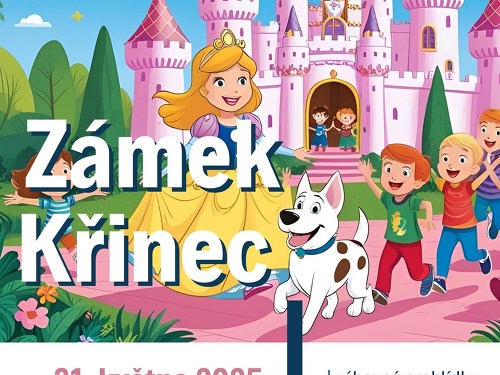 Plakát události Zámek Křinec | prohlídky pro děti