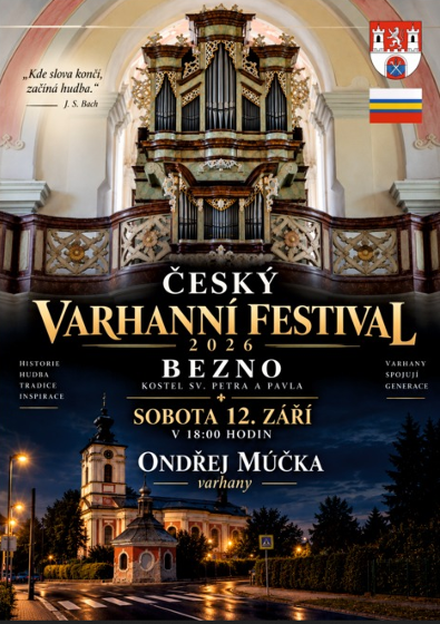 Plakát události Český varhanní festival