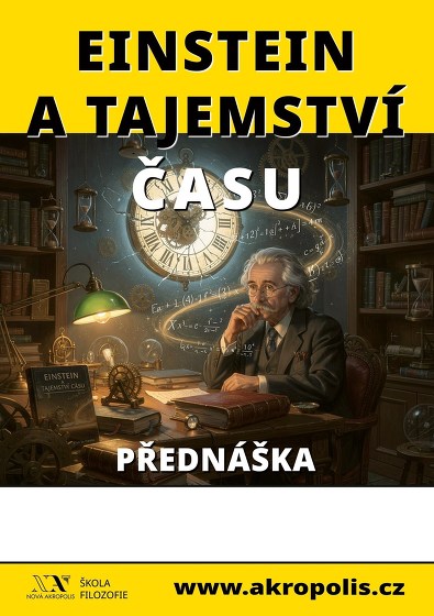 Plakát události Einstein a tajemství času