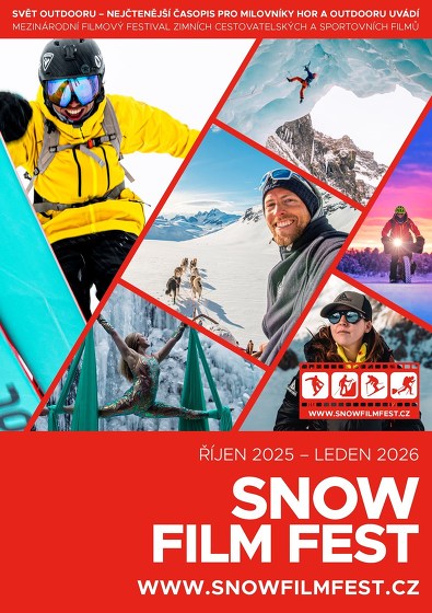 Plakát události Snow film fest Brno 2025