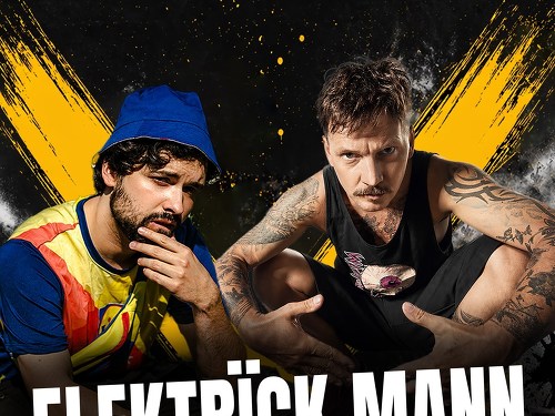Plakát události Elektrïck Mann + Pondělníci
