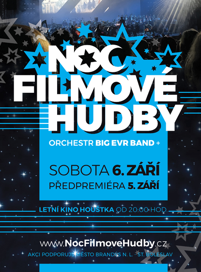 Plakát události Noc filmové hudby - premiéra
