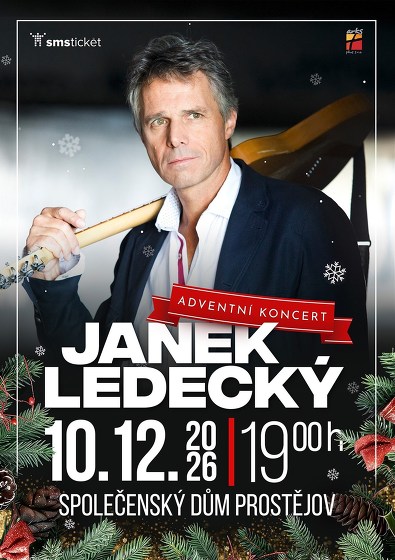 Plakát události Adventní koncert - Janek Ledecký