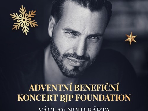 Plakát události Adventní benefiční koncert BJP Foundation - Václav Noid Bárta