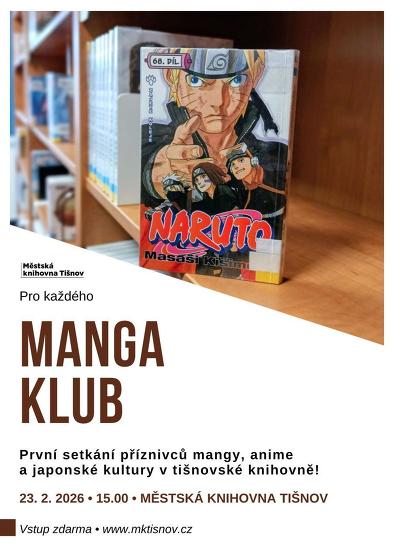 Plakát události Manga klub