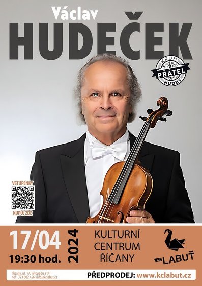Plakát události Václav Hudeček