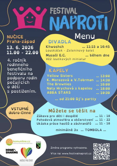 Plakát události Festival Naproti