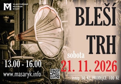 Plakát události Bleší trh v muzeu