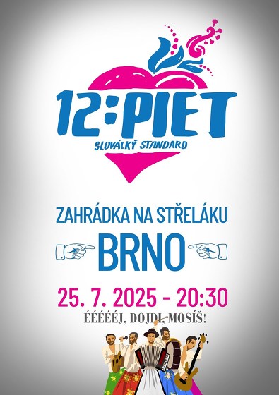 Plakát události 12:PIET na Zahrádce Na Střeláku