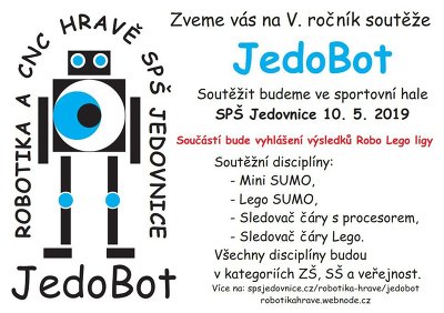 Plakát události Soutěž: JedoBot