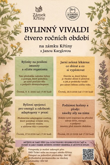 Plakát události Čtvero ročních období aneb BYLINNÝ VIVALDI na Zámku