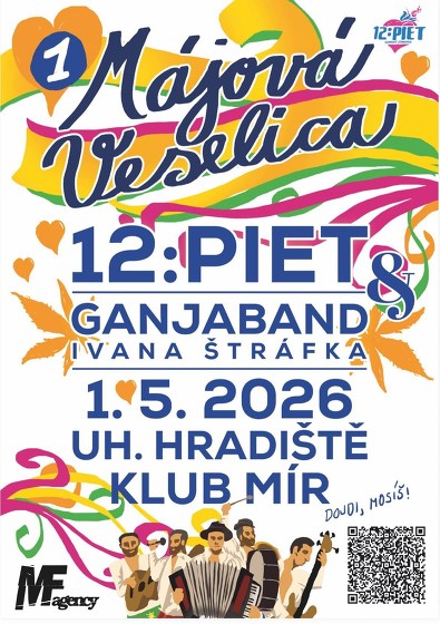 Plakát události 12:piet + Ganjaband