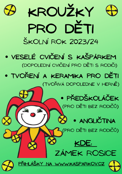 Plakát události Kroužky v Kašpárkově