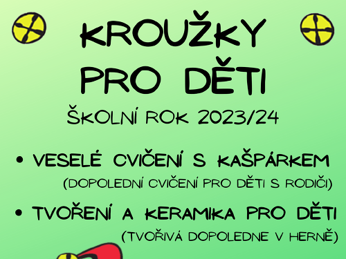 Plakát události Kroužky v Kašpárkově