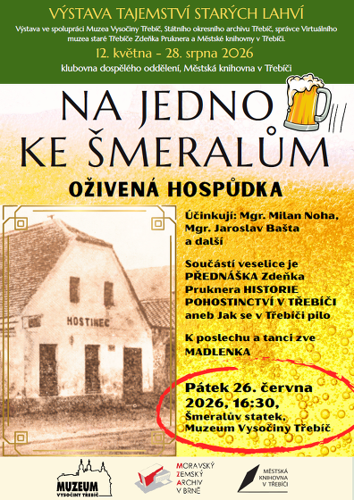 Plakát události Na jedno ke Šmeralům / Oživená hospůdka