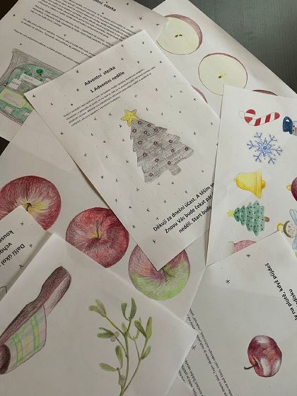 Plakát události Adventní stezka za vánočním pokladem