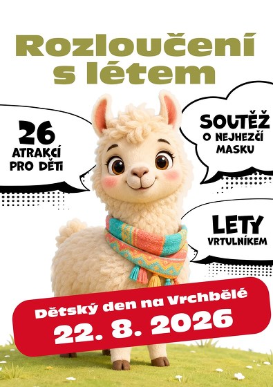 Plakát události Dětský den - rozloučení s létem