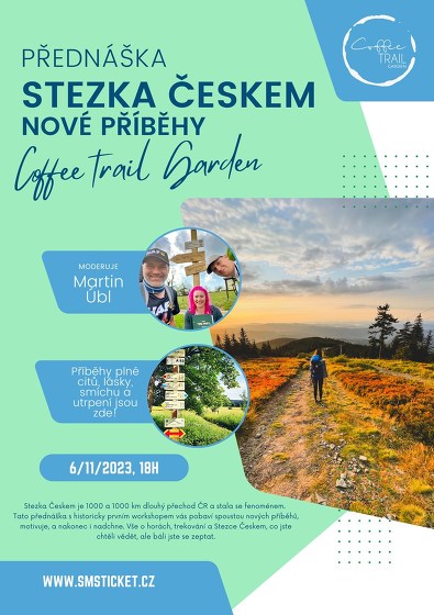 Plakát události Stezka Českem s Martinem Úblem - Nové příběhy