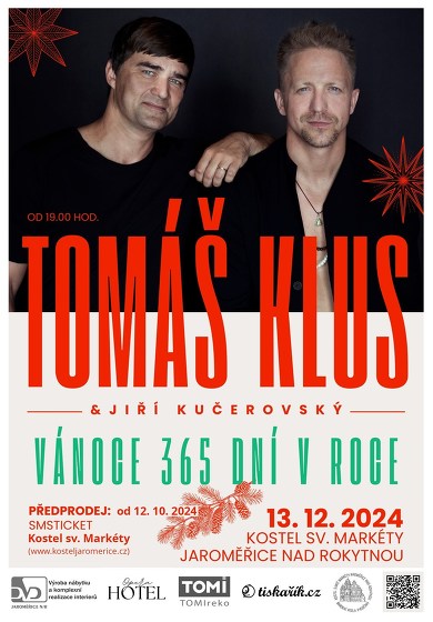 Plakát události Tomáš Klus Vánoce 365 dní v roce