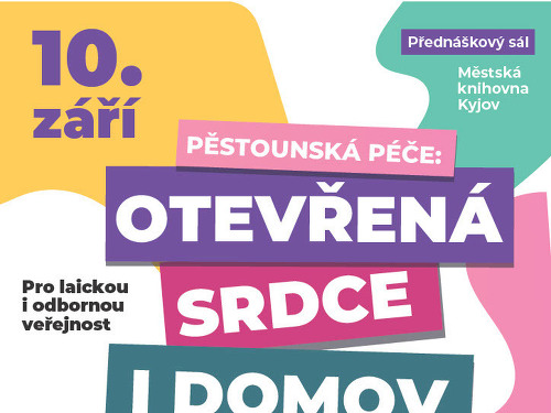 Plakát události Pěstounská péče: Otevřená srdce i domov