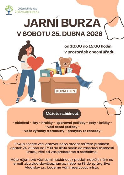 Plakát události Jarní burza