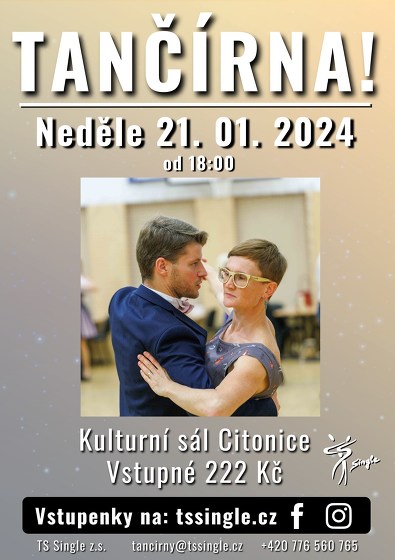 Plakát události Tančírna TS Single