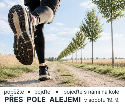 Plakát události Přes pole alejemi