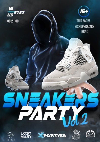 Plakát události Sneakers Party