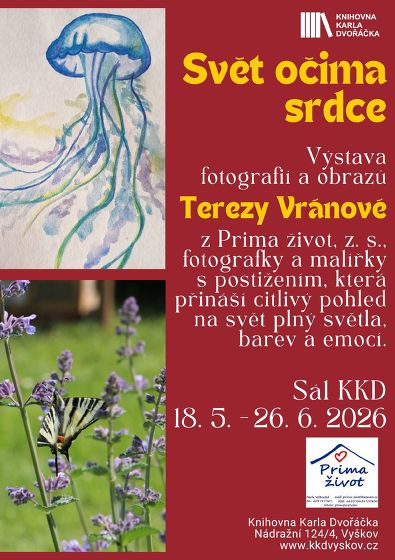 Plakát události Tereza Vránová – Svět očima srdce