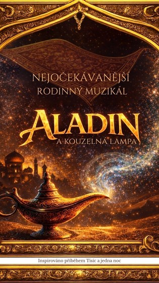 Plakát události ALADIN A KOUZELNÁ LAMPA I Žatec