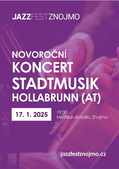 Plakát události Novoroční koncert Stadtmusik Hollabrunn (AT)