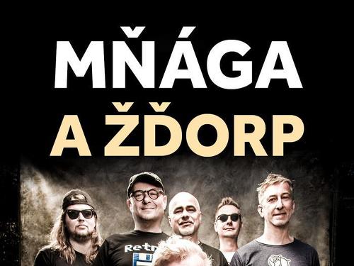 Plakát události Mňága a Žďorp, Boskovice