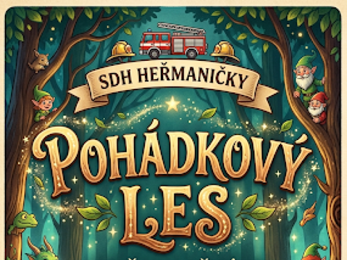 Plakát události Pohádkový les v Heřmaničkách