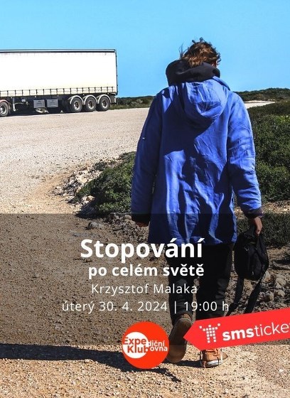 Plakát události Stopování po celém světě / Krzysztof Malaka