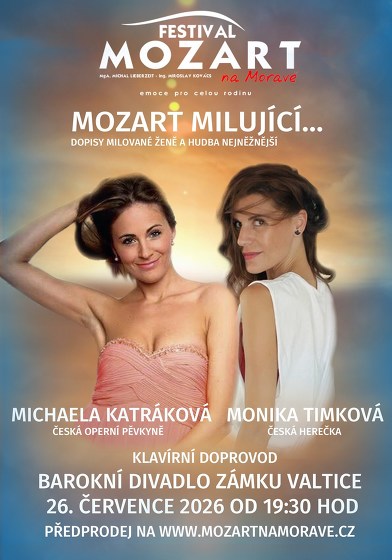 Plakát události Mozart milující...
