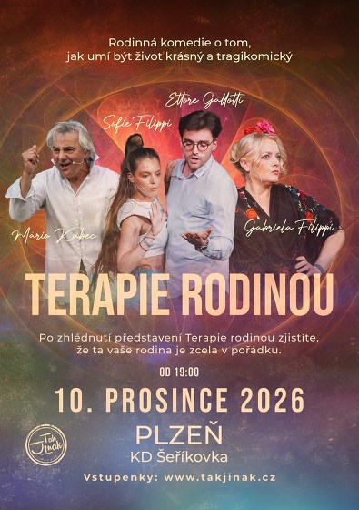 Plakát události Terapie rodinou / Léčivé divadlo Gabriely Filippi