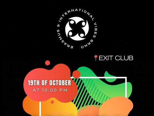 Plakát události Semafor Party by EIVB × 19th October × Exit club