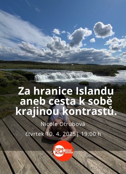 Plakát události Za hranice Islandu aneb cesta k sobě krajinou kontrastů